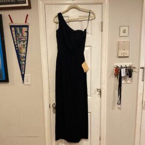Vintage 1960s Black Gown